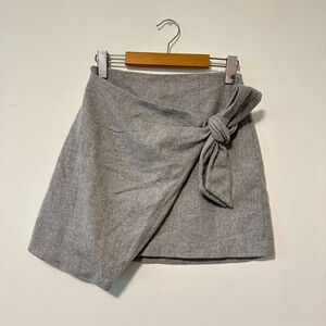 Wilfred Gray Mini Skirt
